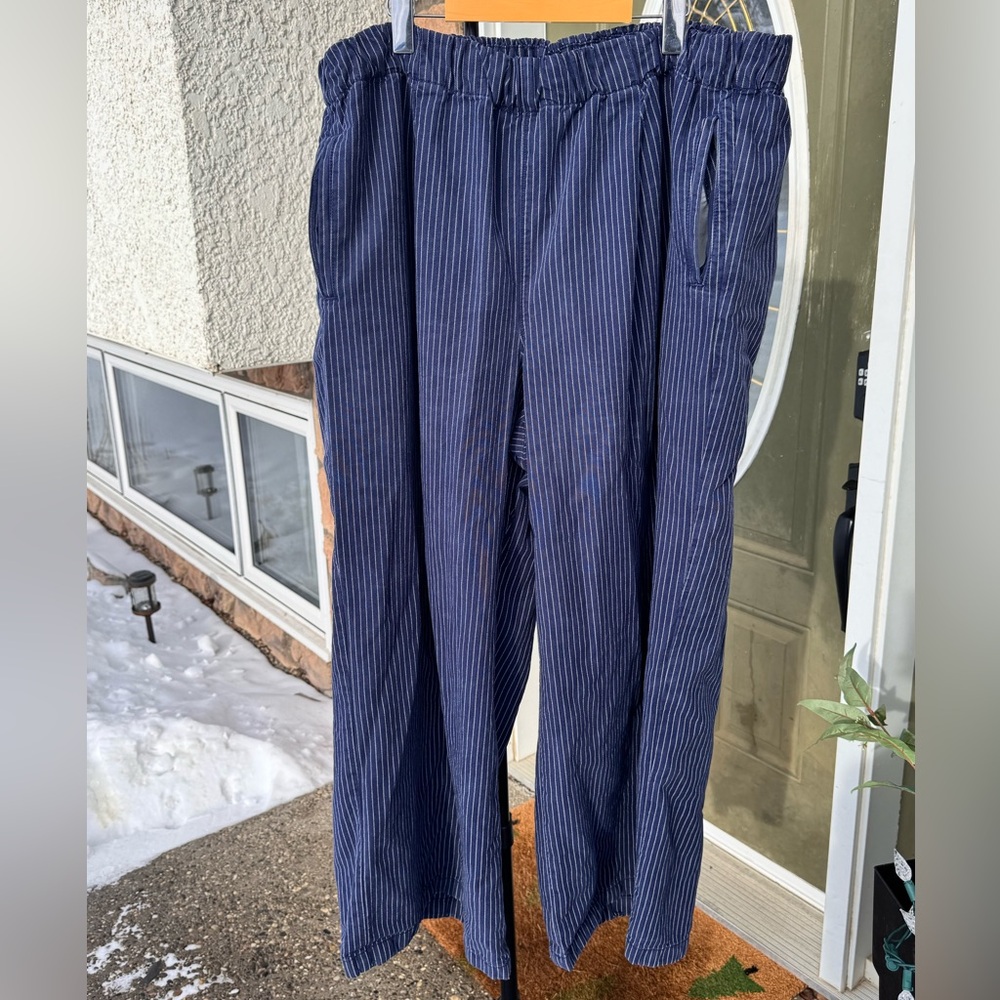 aerie striped pants